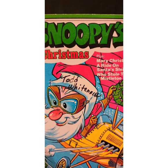 "Snoopys Christmas" 7" Vinyl Record By Peter Pan Records - Picture 4 of 10